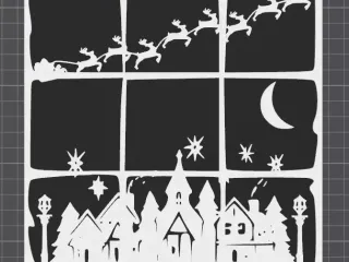 Christmas window