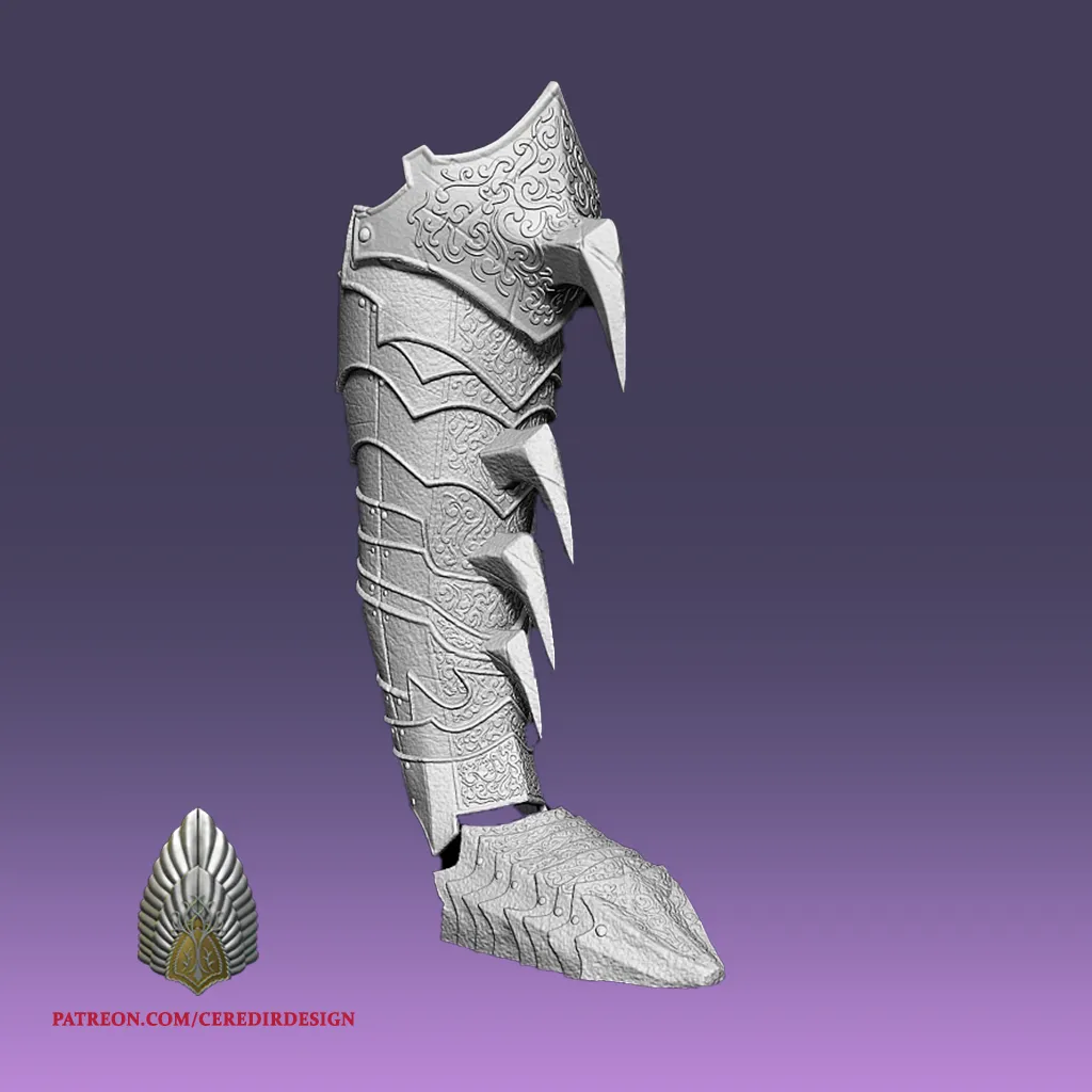 Доспехи Саурона Властелин колец 3D DIGITAL DOWNLOAD