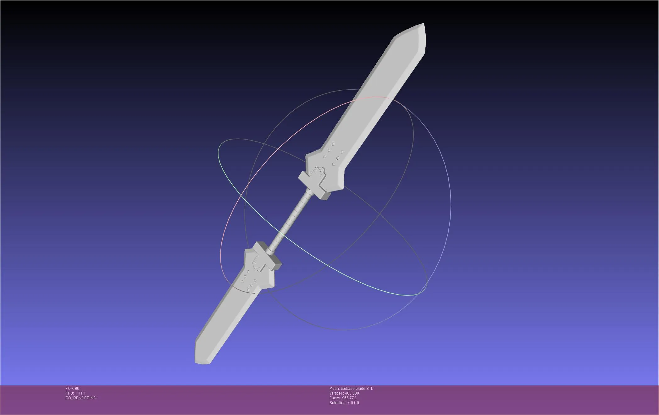 Dr Stone Tsukasa Double Sword