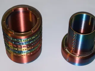 Cryptex Storage Container