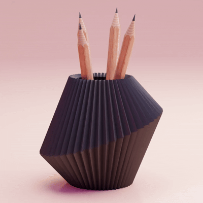 pencil holder desk organizer with cool design