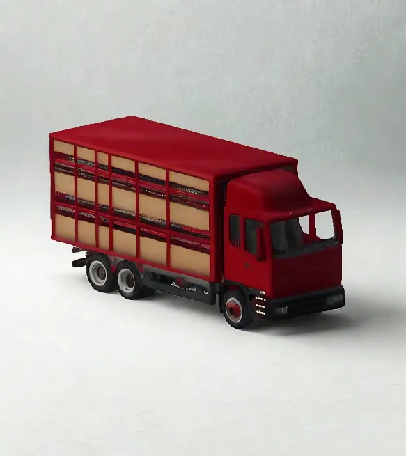 Car Vehicle 013 Cattle Truck
