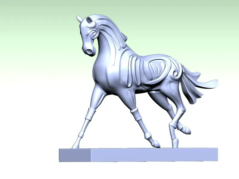 Horse desk decoration - 3D print