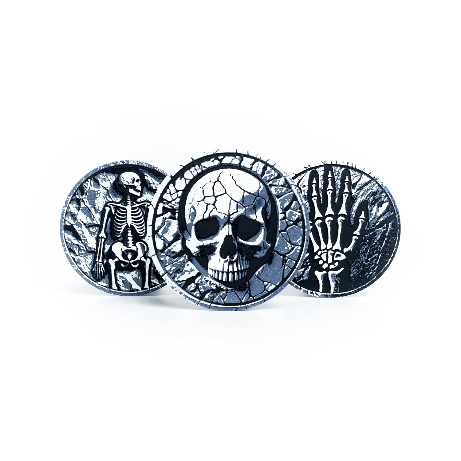 Skeleton Fossil Coasters
