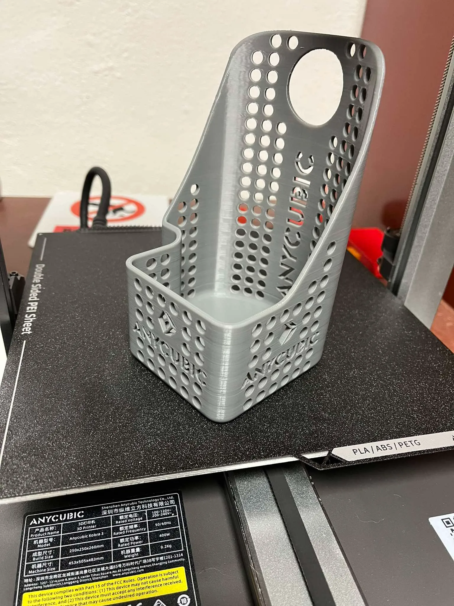 Anycubic Kobra 3 Combo Large Poop Catcher
