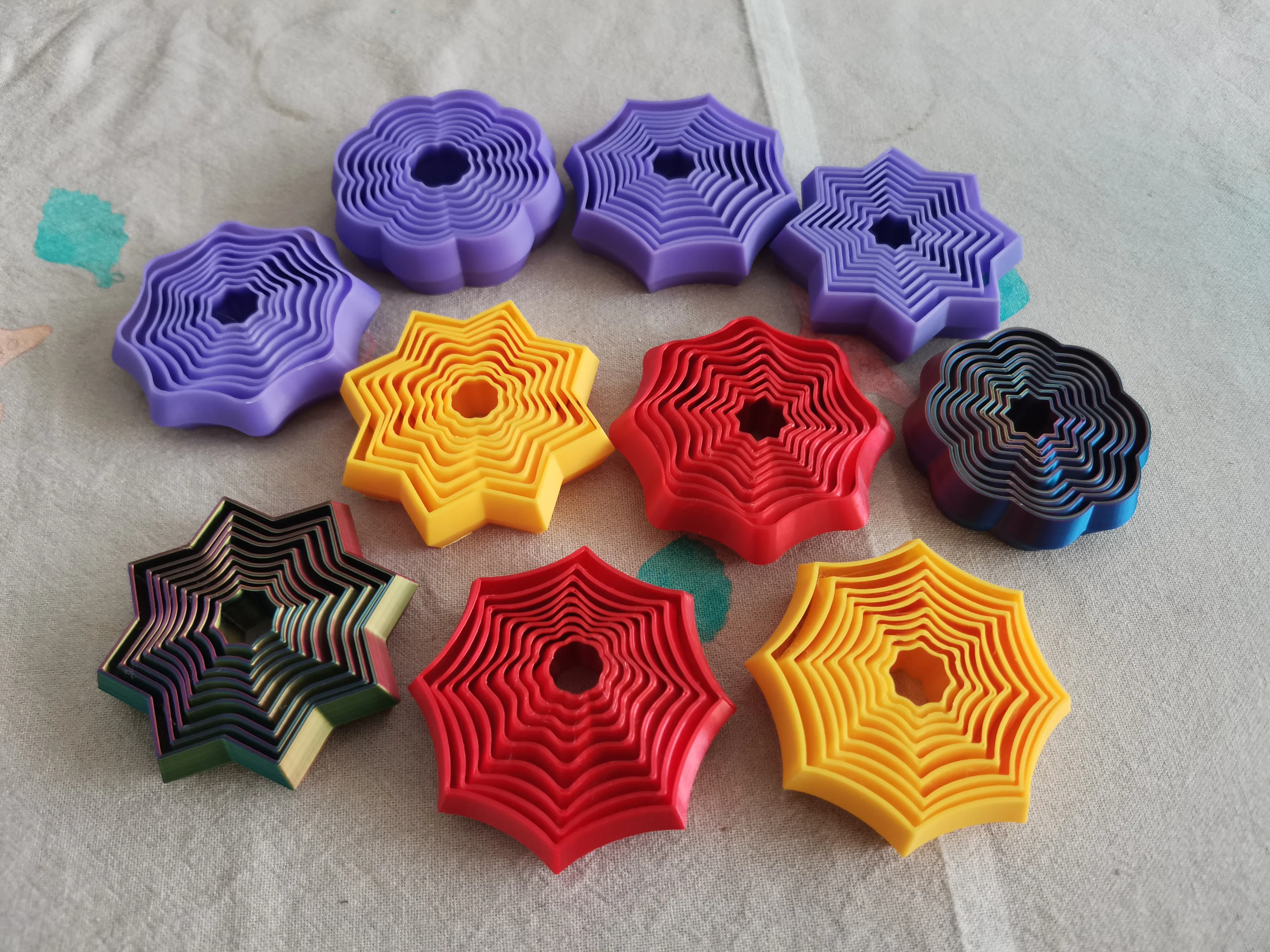 Layered Fidget Collection (10 variations)