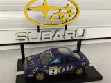 Subaru scalextric stand-1