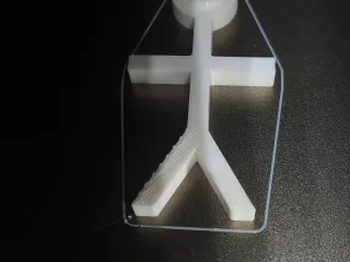 TPU Stickfigure - TPU and PLA Test Print DR3D Prints