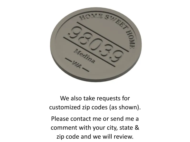98039 Medina WA Coaster w/Holder (holds 6)