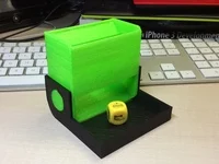 Compact Dice Tower MementoMori