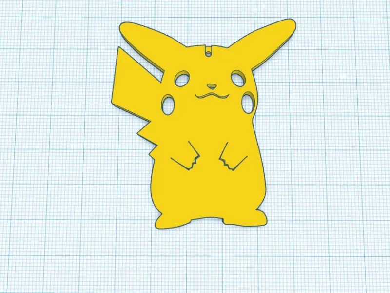 pokemon pikachu anahtarlık
