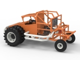 Racing Combine Harvester Base Scale 1:25-8