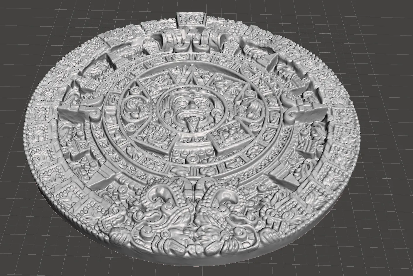 ancient mayan aztec calender