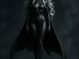 Anime Chess Set part : Black female demon knight-1