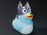Cute Bluey Heeler Rubber Duck-0