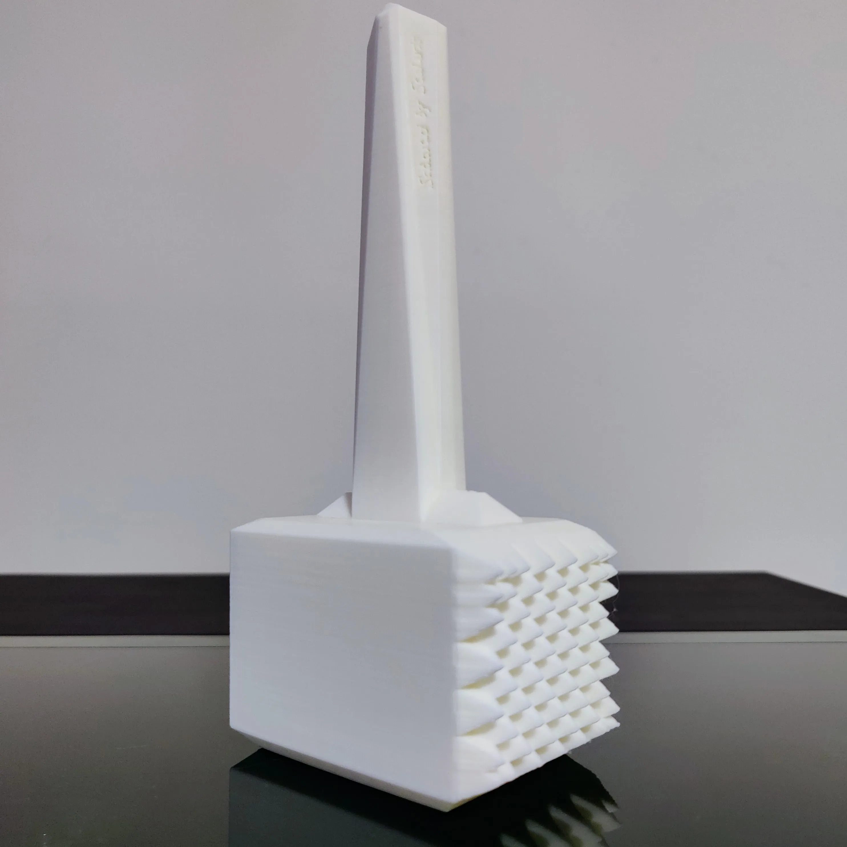 3D Printer Files | 3MF File | Schnitzi: Sleek Meat Tenderizer for Perfect Schnitzels