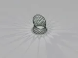 Hex Patterned Designer Lamp-0