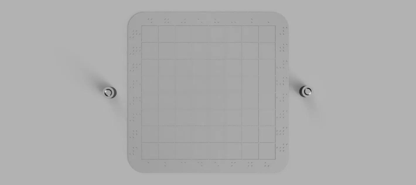 Braille-Steine 8x8