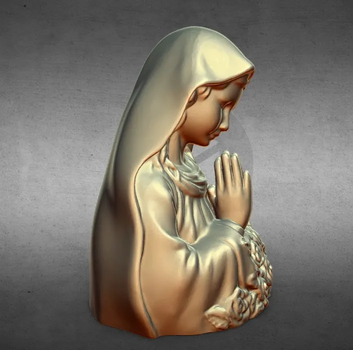 Statua Madonna Beata Madre Maria decorazione