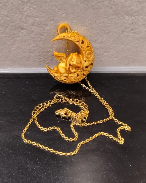 Starry Sleeping Rabbit the sky guardian pendant-2