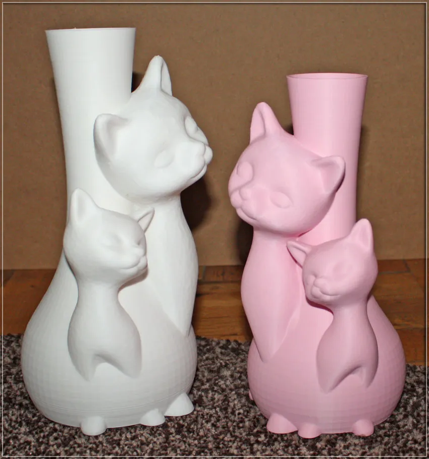 Cats Vase