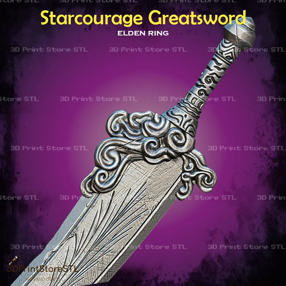 Starscourge Radahn Sword Cosplay Elden Ring - STL File