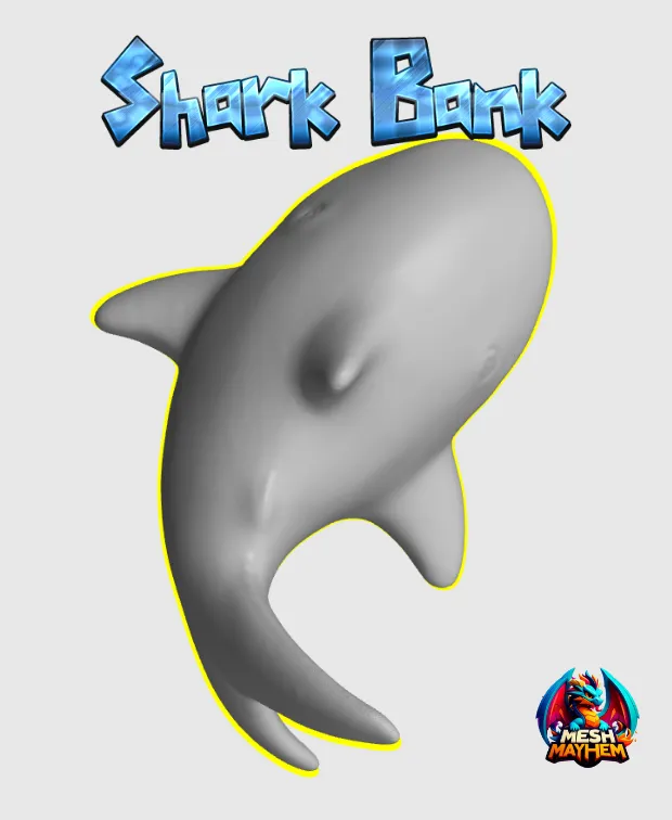 Shark Piggy Bank