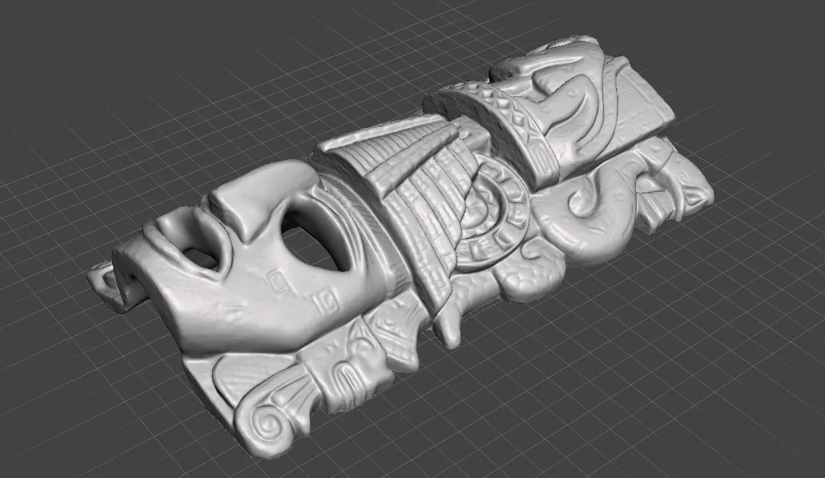 mayan aztek folk mask