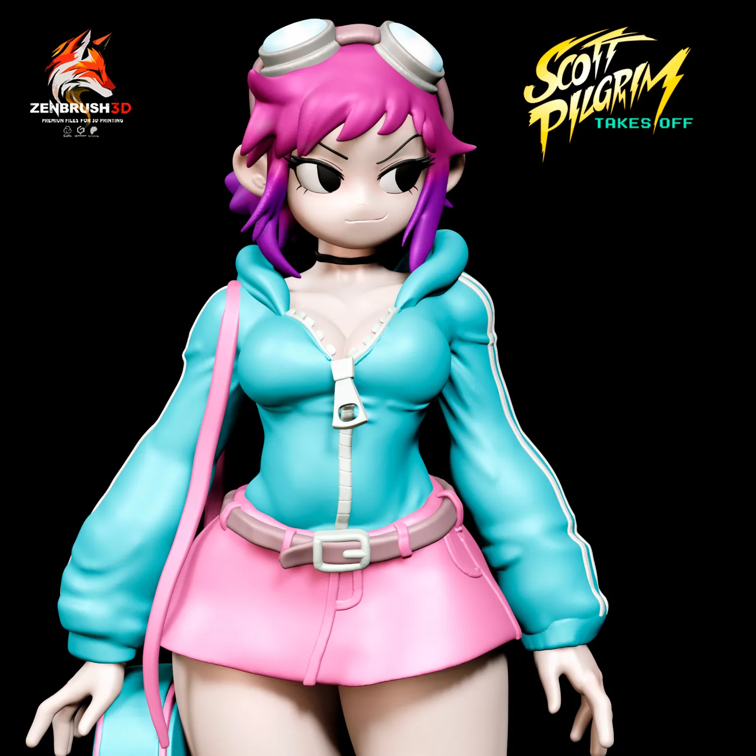 Ramona Flowers - Rammy - Scott Pilgrim 3D PRINTING STL