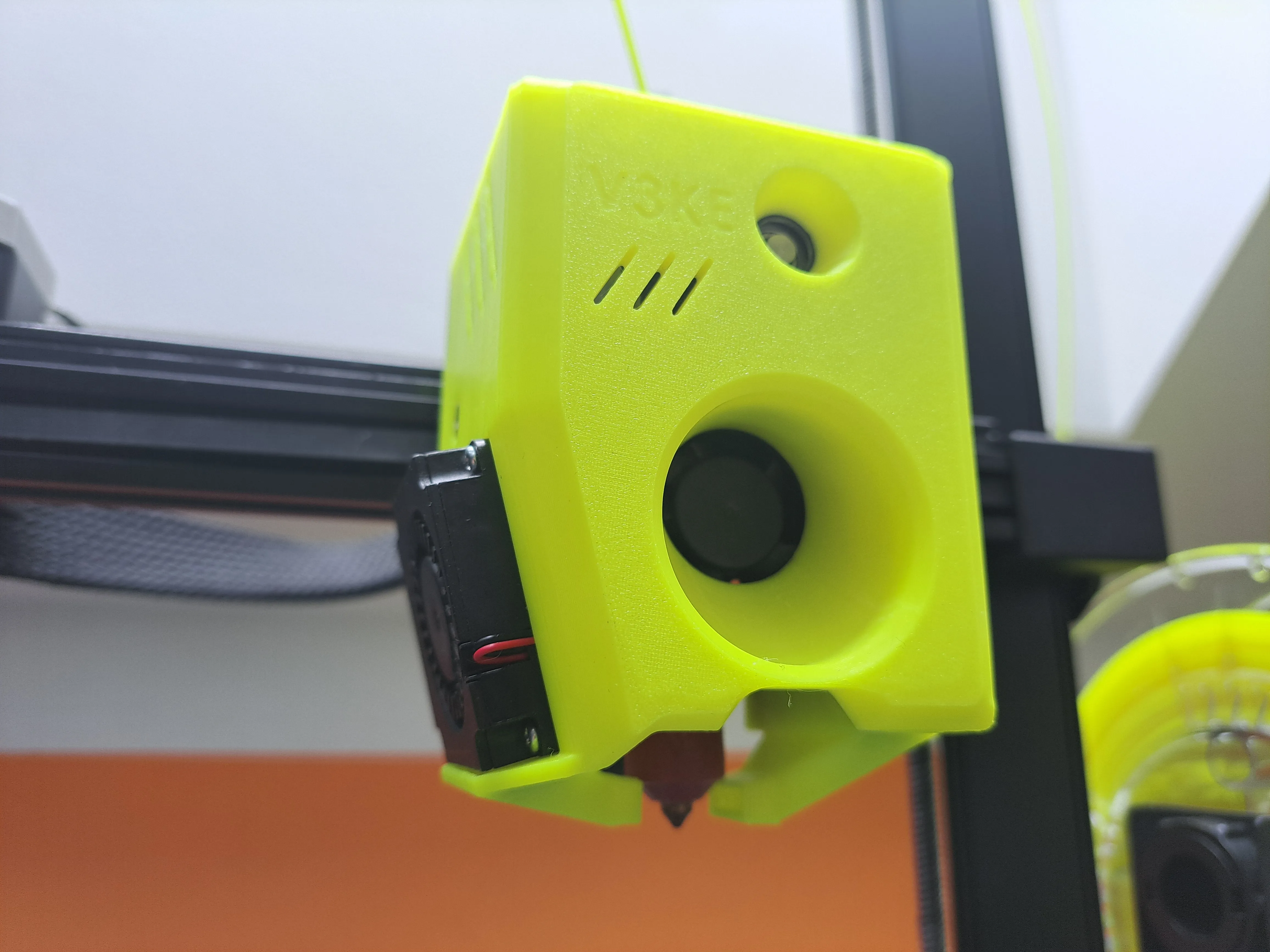Hotend cover redesign for Ender 3 V3 KE