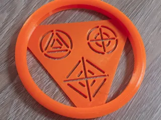Basic shapes stencil - for toddlers