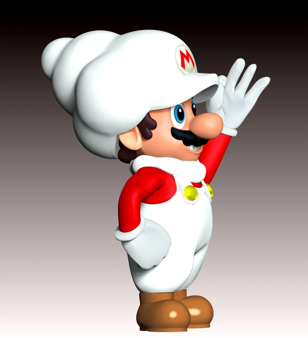 Cloud Mario Fan Art