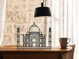 Taj Mahal Line Art, Desktop Line Art-0