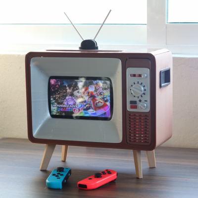 STL file mini old box tv 👴・3D print object to download・Cults