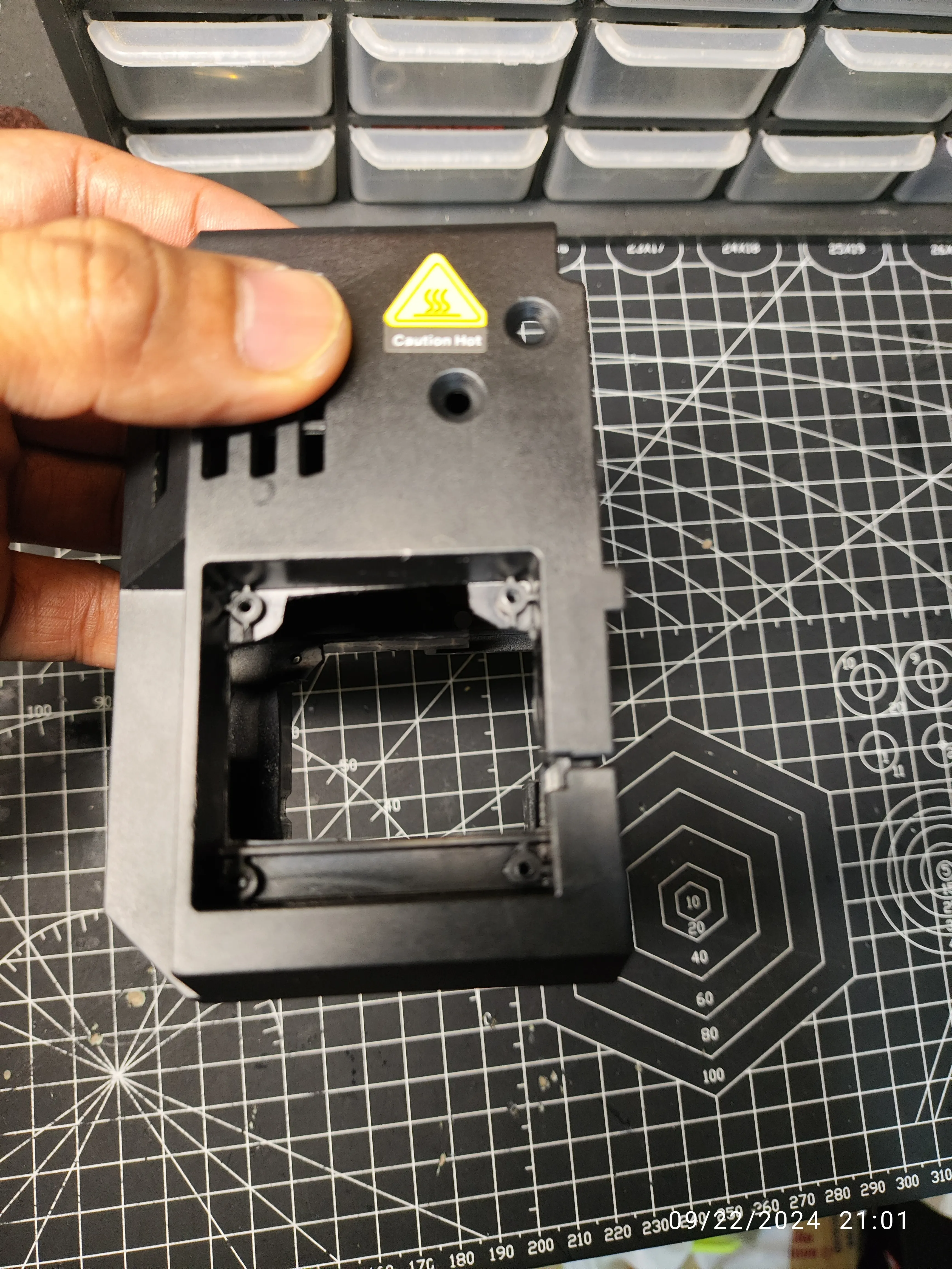 Ender 3 V3 KE Shroud Vent Fan Adaptor