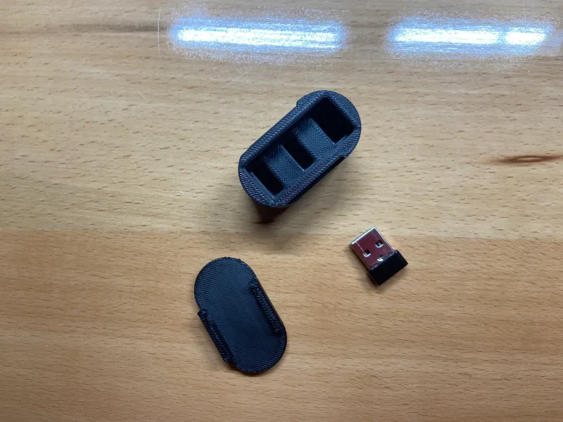 Supporto per ricevitore del mouse