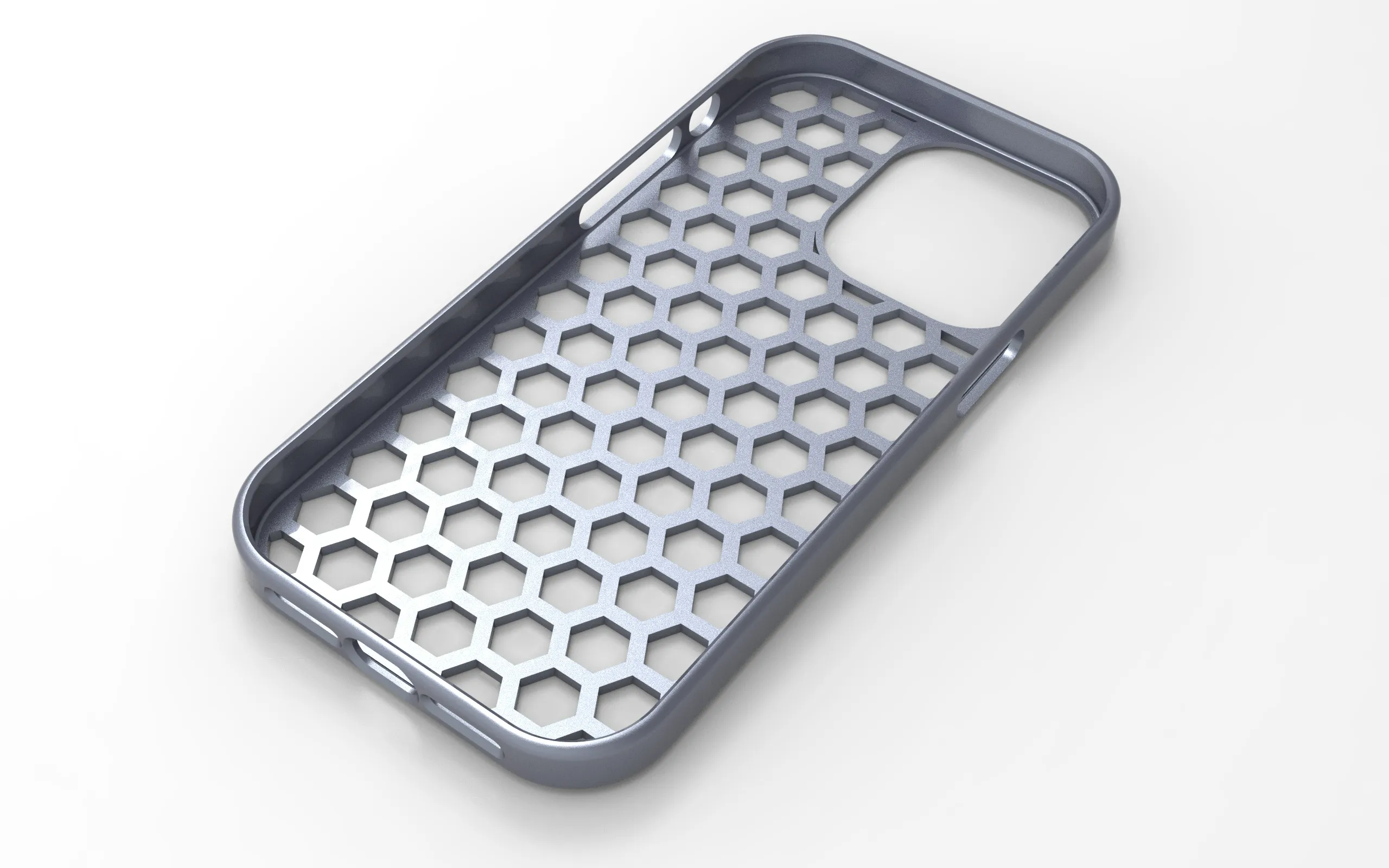 Iphone 14 Pro Max - Cover Case Hexagon design
