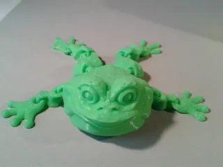 CUTE FLEXI PRINT-IN-PLACE TOAD