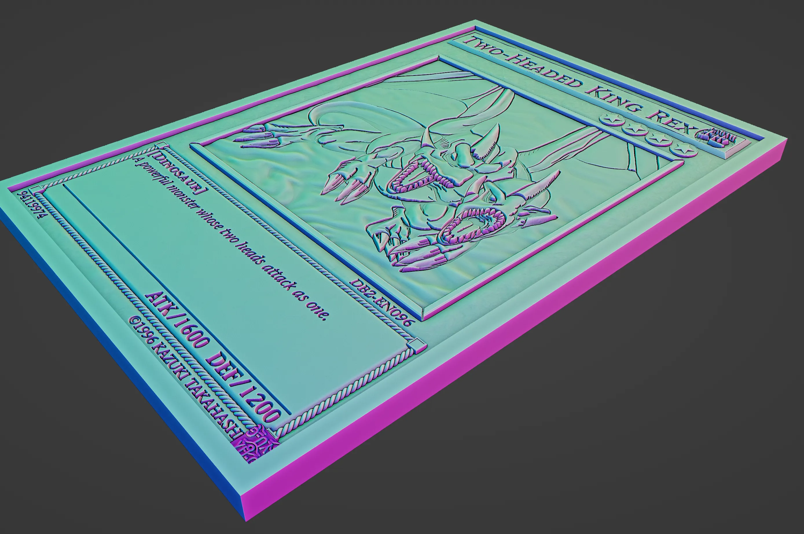 Two-Headed King Rex - yu-gi-oh!