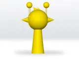 Simon Yellow Sprunki STL, 3mf, Obj, 3D Model Split file-4