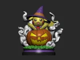 Pokemon - Witch Pikachu Figure-6