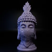 BUDDHA WITH HEADPHONES -INCLUDES THE BUDDHA WITHOUT HEADPHON-0