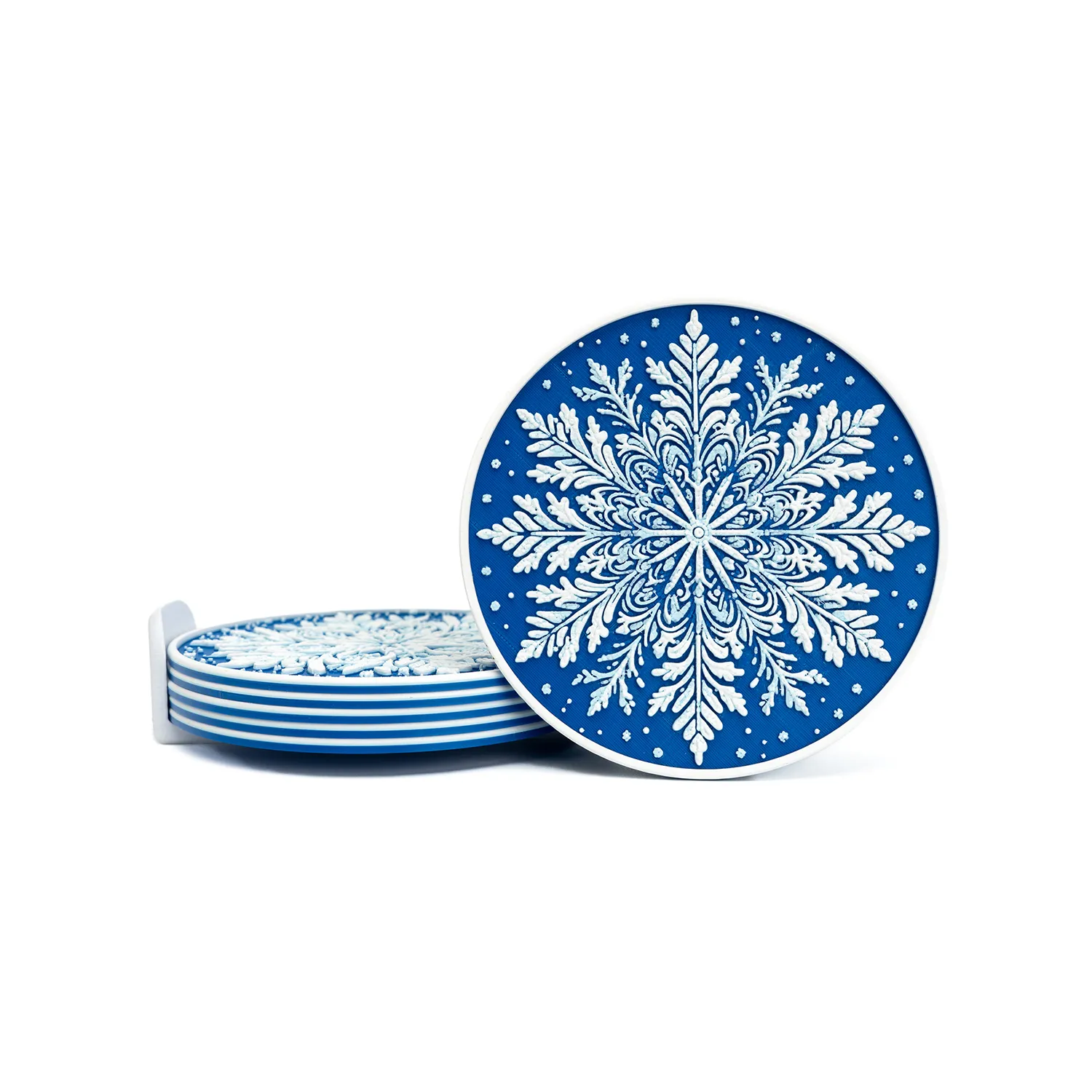 Snowflake Coasters