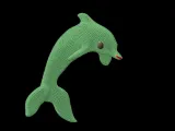 Dolphin miniature 3d Model-2