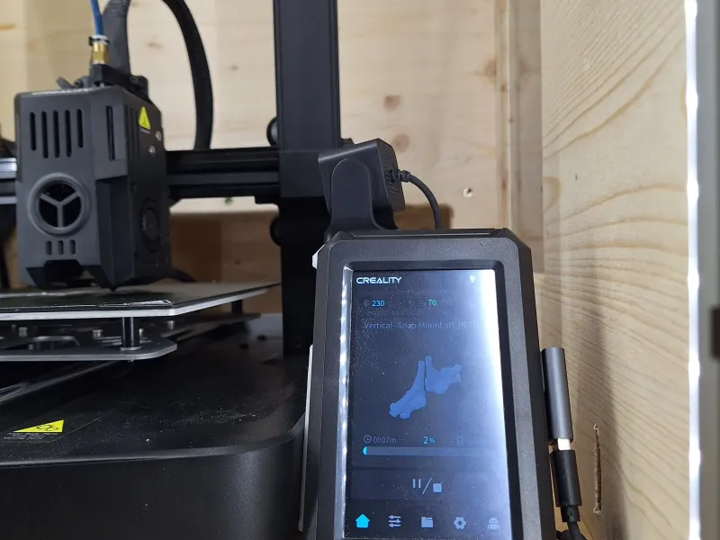 Ender 3 v3 Display & Nebula Cam Mount