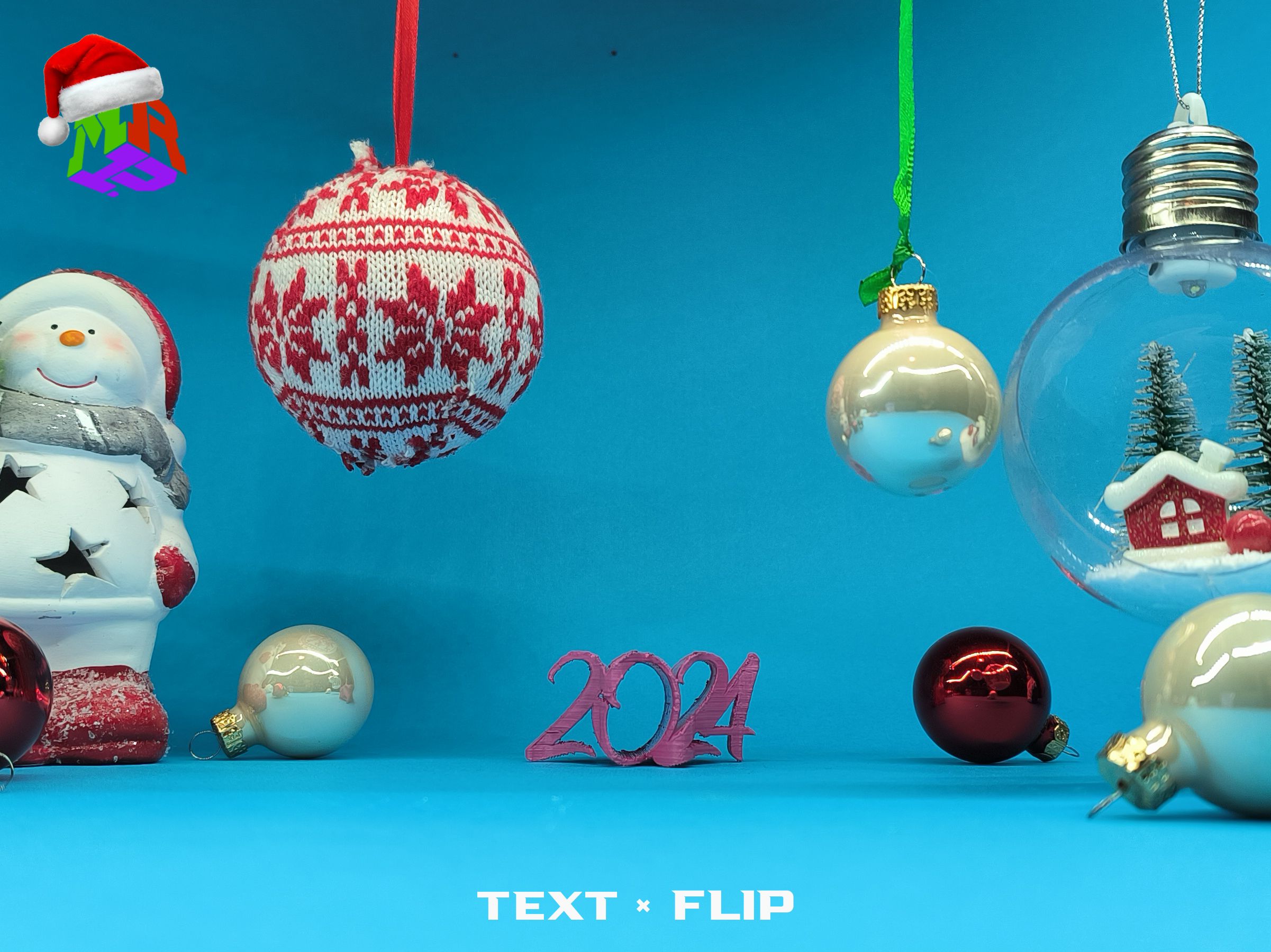 Text Flip 2024 Bow 3D Models Download Creality Cloud   3e8cbc25798a69f6a4629298696ae71a 