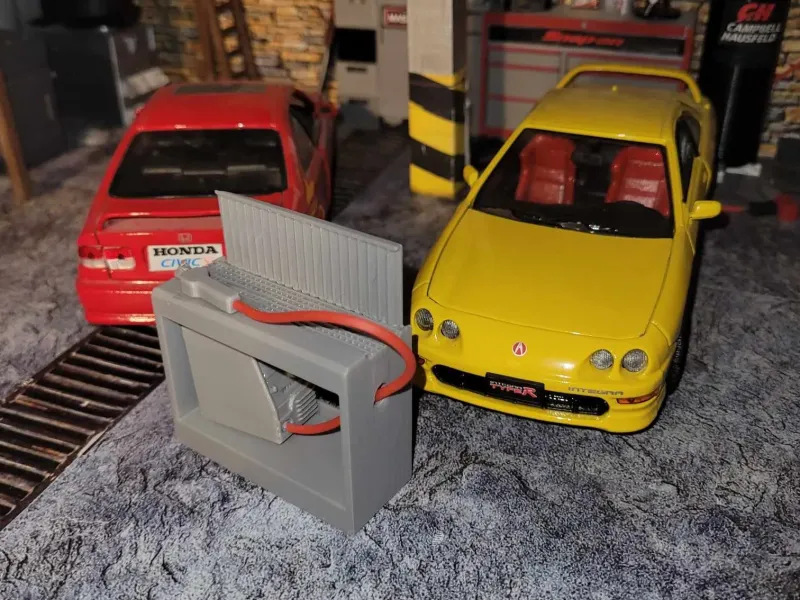 1/24 Banco de trabajo de garaje C / Banco de trabajo C