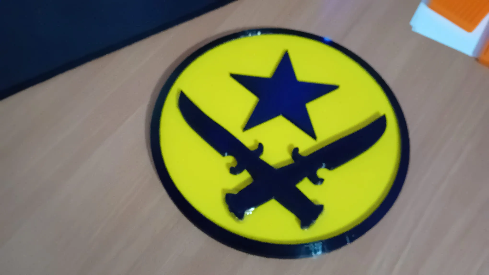 Counter strike terrorist logo