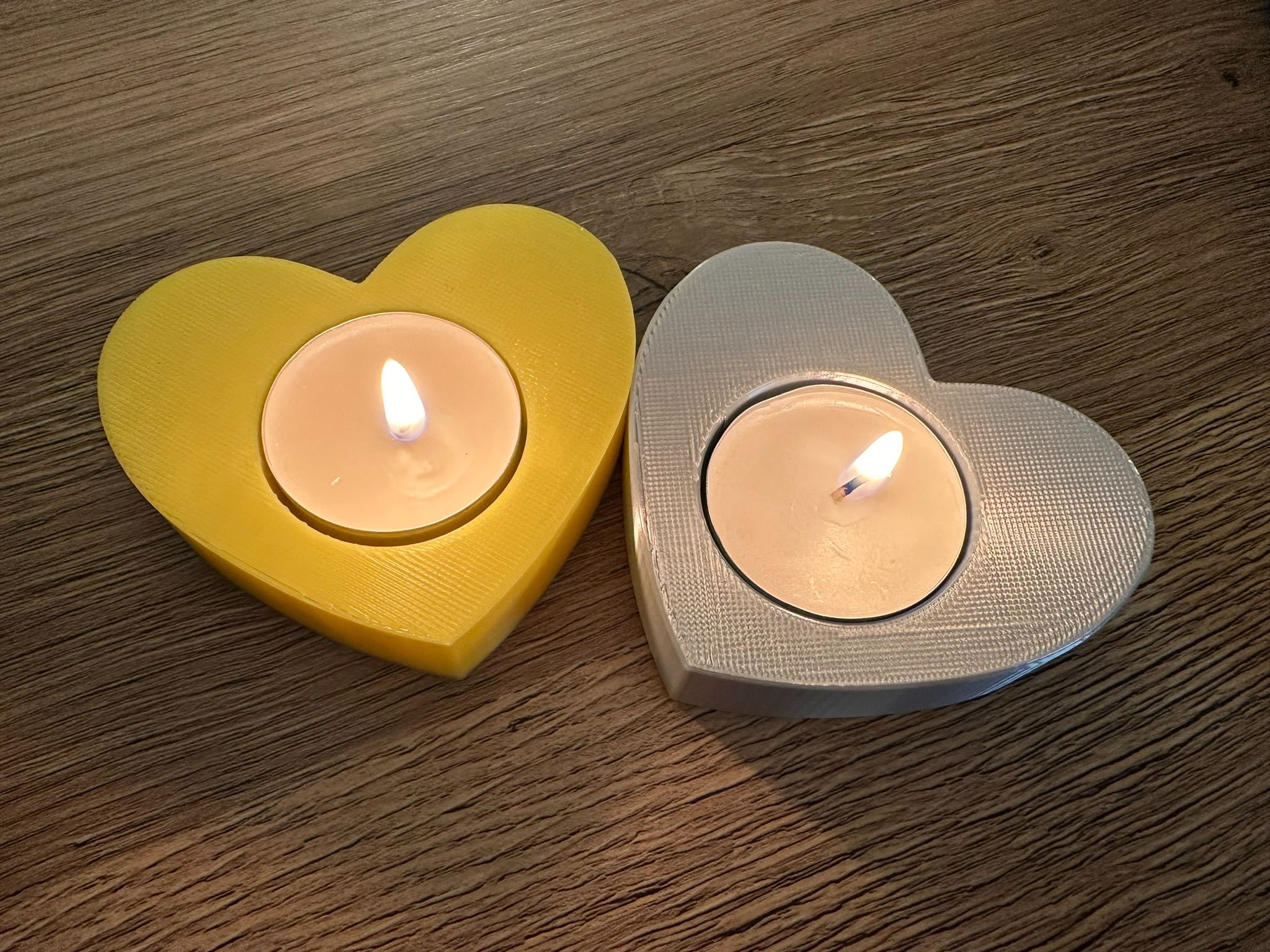 Heart candle holder 3D models download Creality Cloud