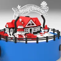 "Santa Gift House"-0